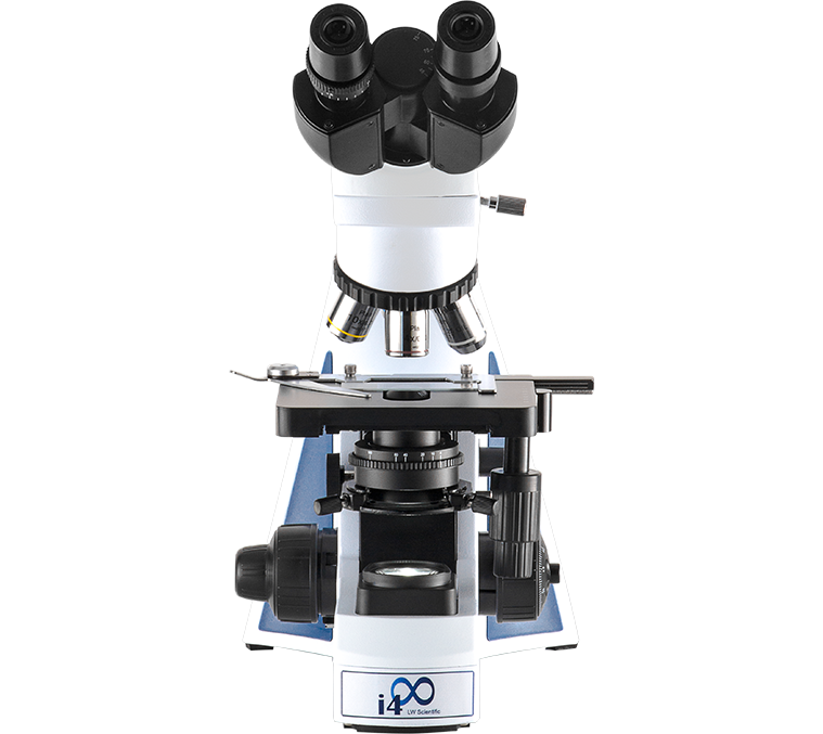 i-4 Infinity Semi-Plan Trinocular (0.5x focusable C-mount) 4 Obj, LED