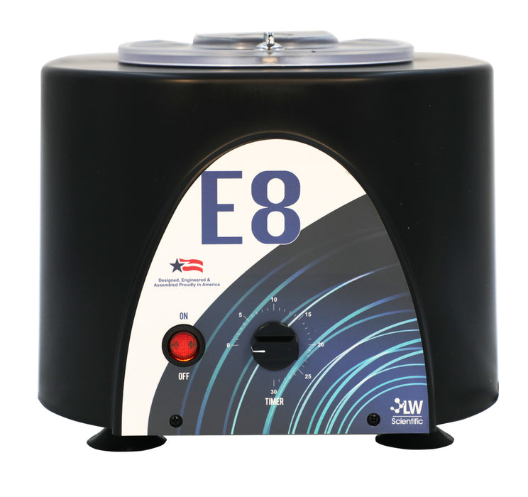 USA E8 Fixed-Speed Combo, Test-Tubes & Crits Carriers, 3500, timer, 90-240v